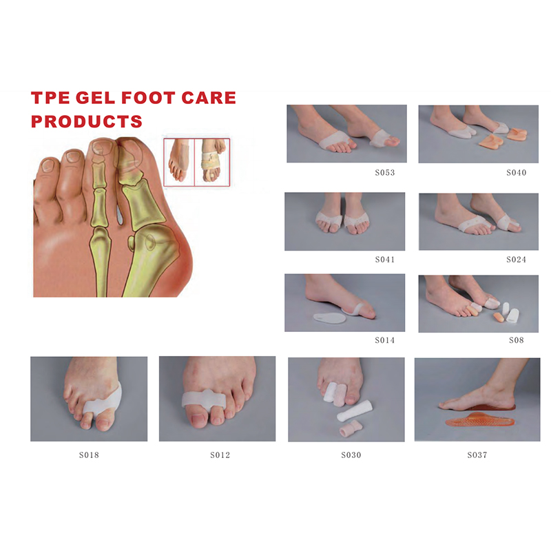 PRODUITS DE SOIN DES PIEDS EN GEL TPE