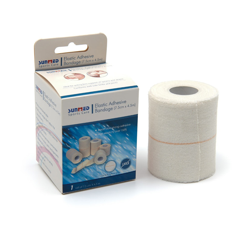 EAB Bandages de sport adhésifs hautement élastiques