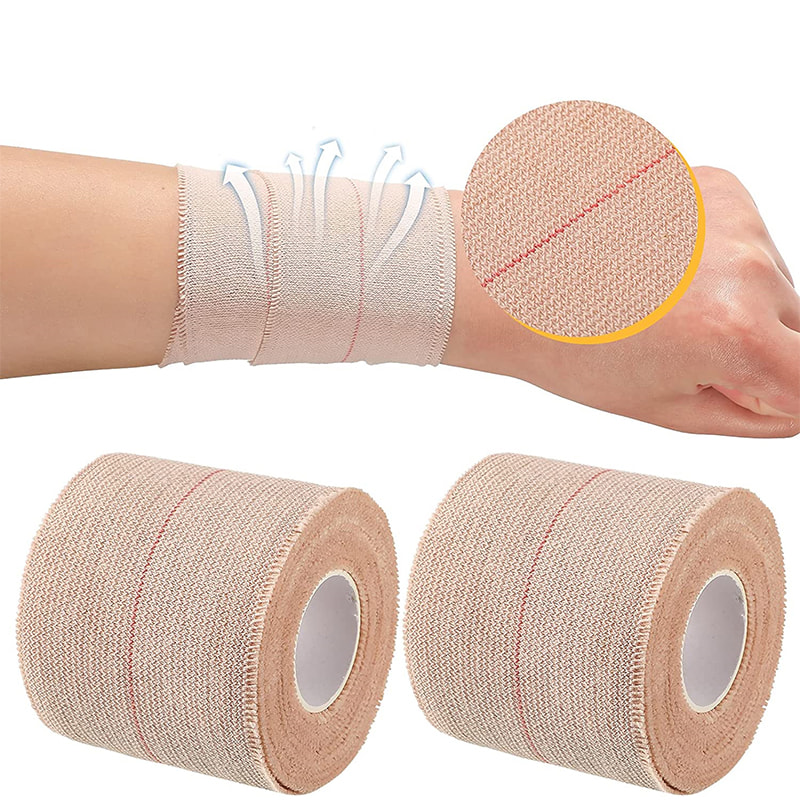 Bandages de sport adhésifs élastiques athlétiques respirants EAB de haute qualité