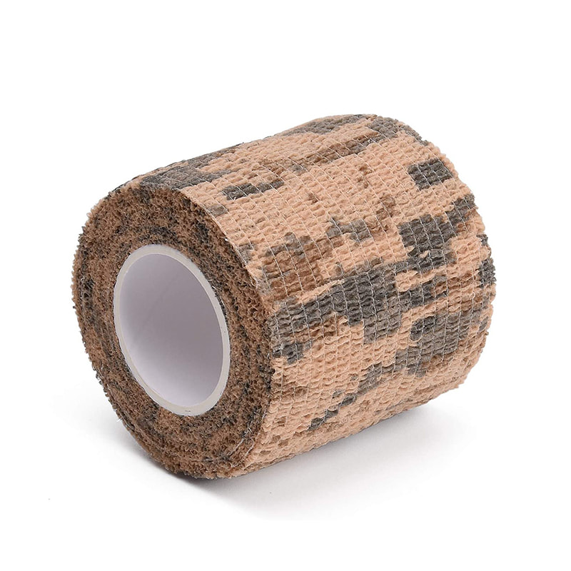 Bandage cohésif de sport de caméra de camouflage extérieur 