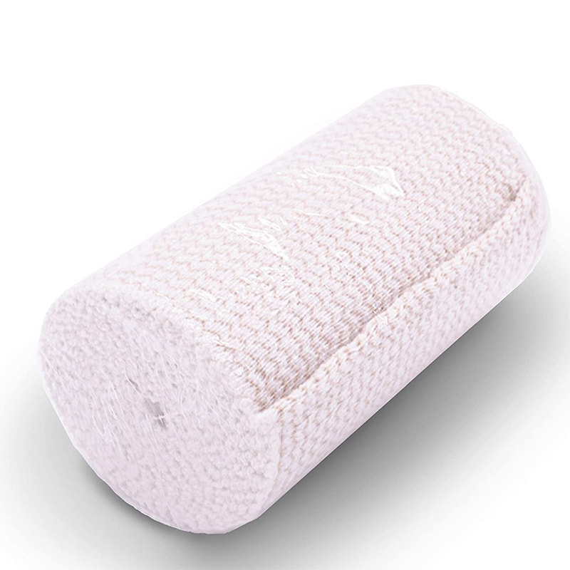 Bandages de sport élastiques en coton à compression étirée