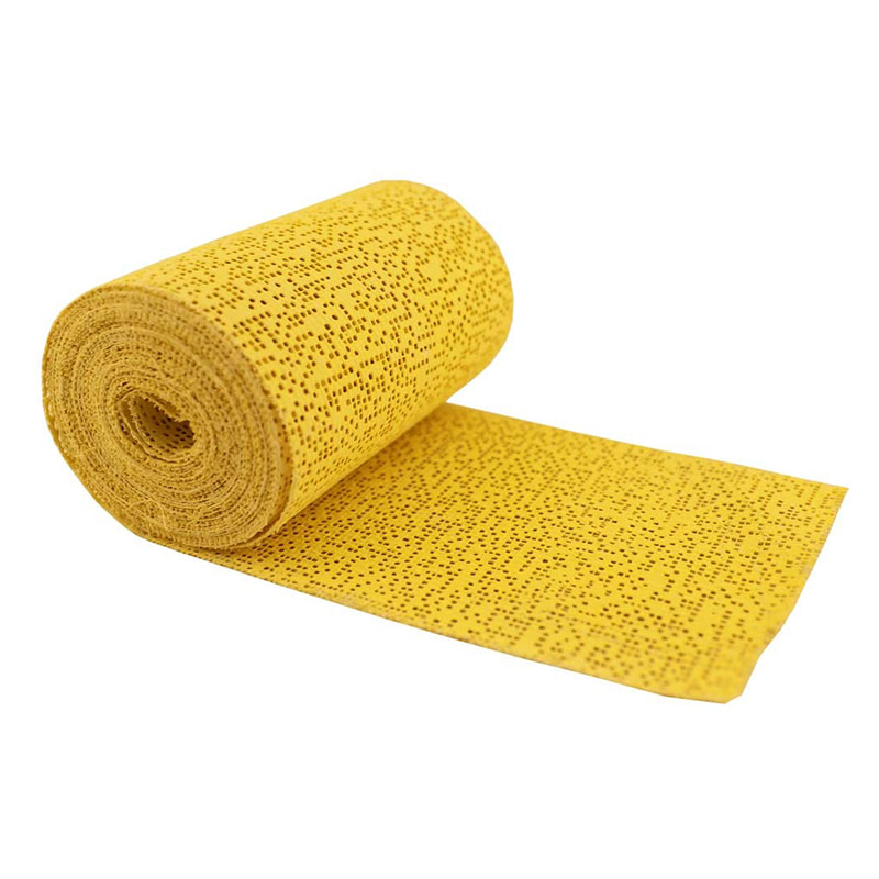 Rouleaux de bandages de sport en tissu de plâtre jaune pour l'art 