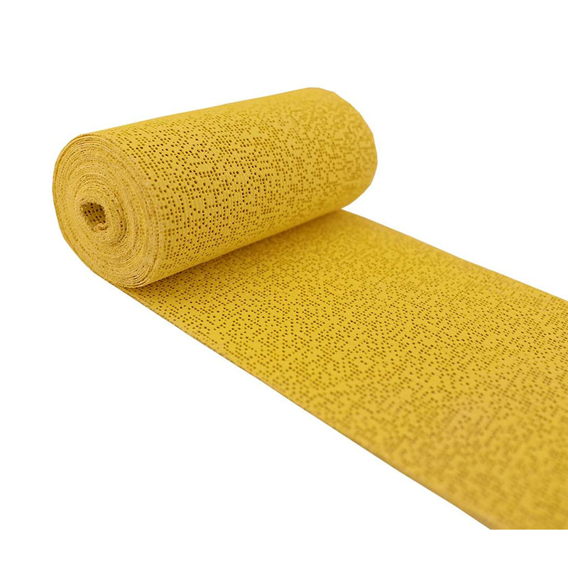 Rouleaux de bandages de sport en tissu de plâtre jaune pour l'art 