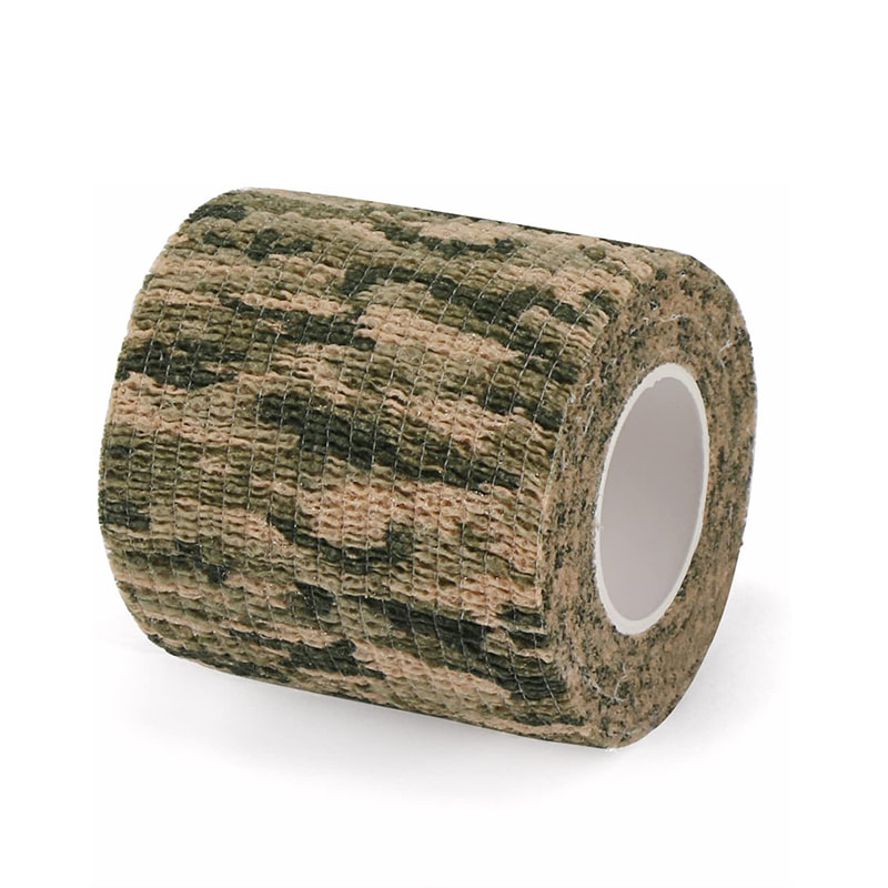 Bandage cohésif de protection camouflage extérieur pour la chasse à la lampe de poche 