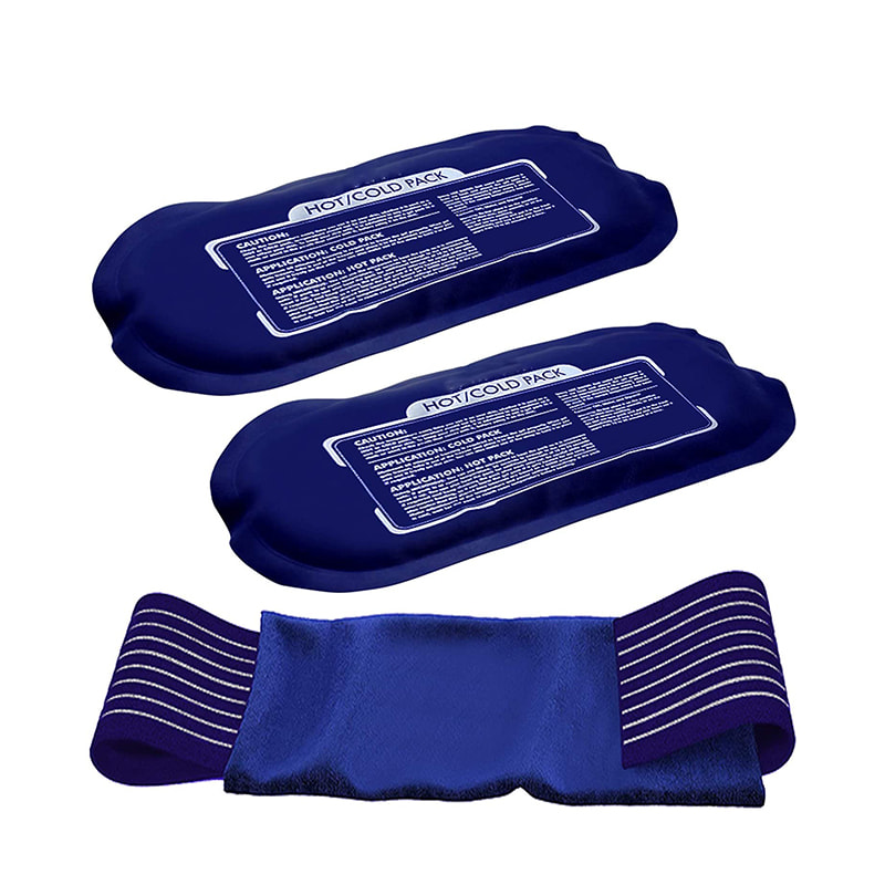 Pack de gel flexible réglable chaud et froid pour la récupération des blessures 