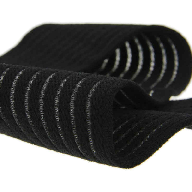 Bandage de soutien élastique de sport long réglable à compression pour stabiliser le ligament 