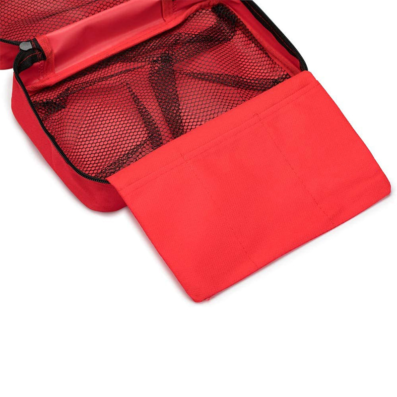 Sac de premiers secours fourre-tout rouge vide promotionnel pour voyage voiture maison 