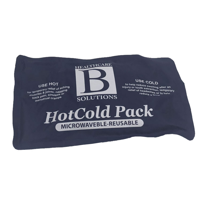 Pack de gel chaud et froid réutilisable et recyclable pour les blessures