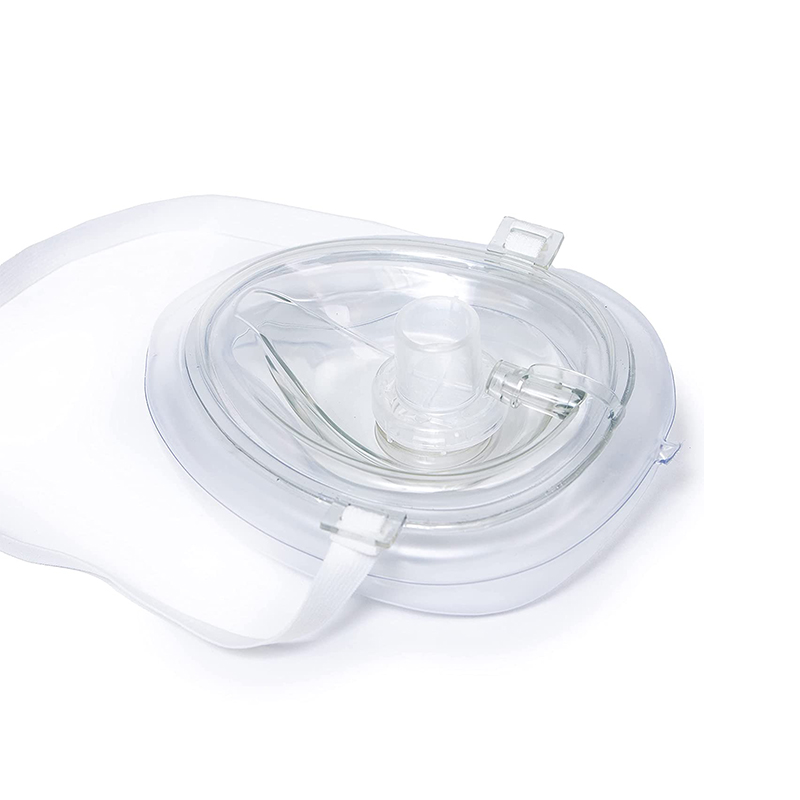 Masque médical de RCR de poche pour adultes, premiers secours 