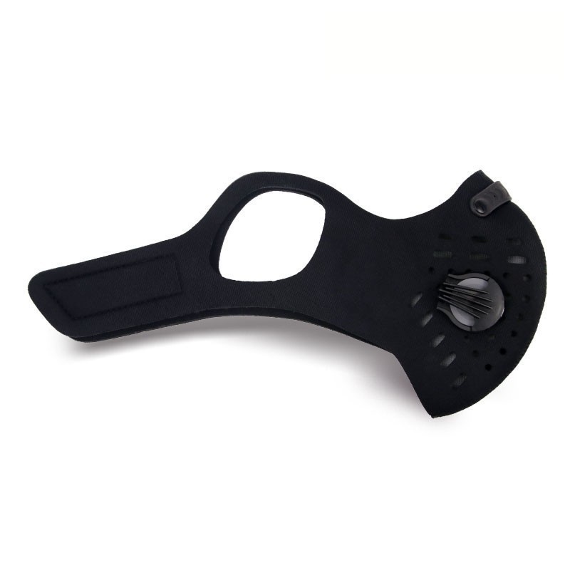 Masque de cyclisme anti-poussière anti-pollution avec filtre et valve 