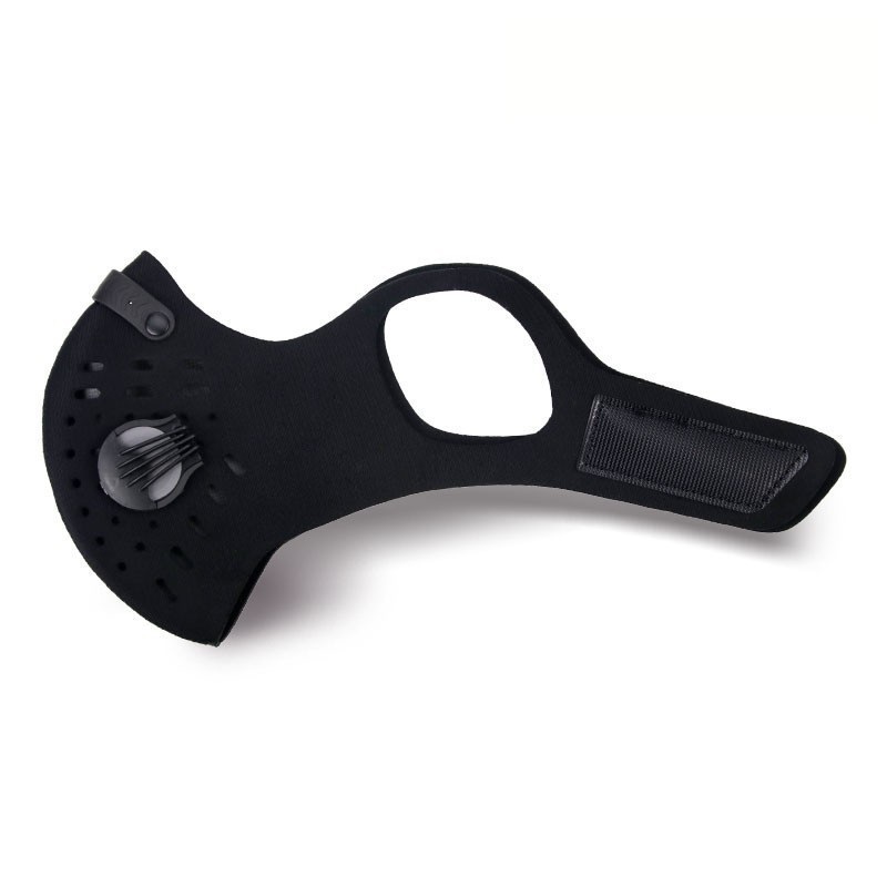 Masque de cyclisme anti-poussière anti-pollution avec filtre et valve 