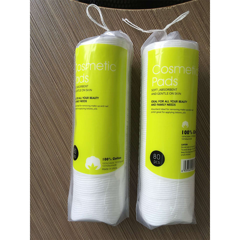 Tampon de coton rond cosmétique absorbant pour soins de la peau, pour Salon de beauté