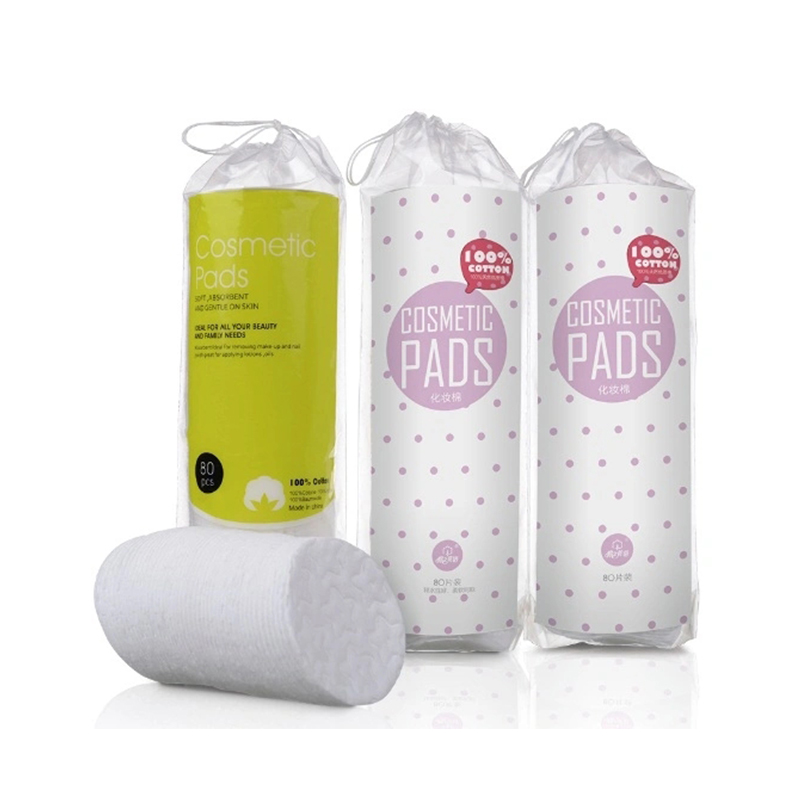 Tampon de coton rond cosmétique absorbant pour soins de la peau, pour Salon de beauté