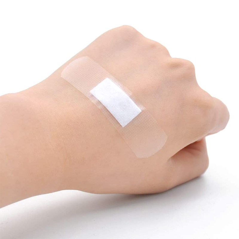 Bandage adhésif transparent imperméable et respirant de tailles assorties 