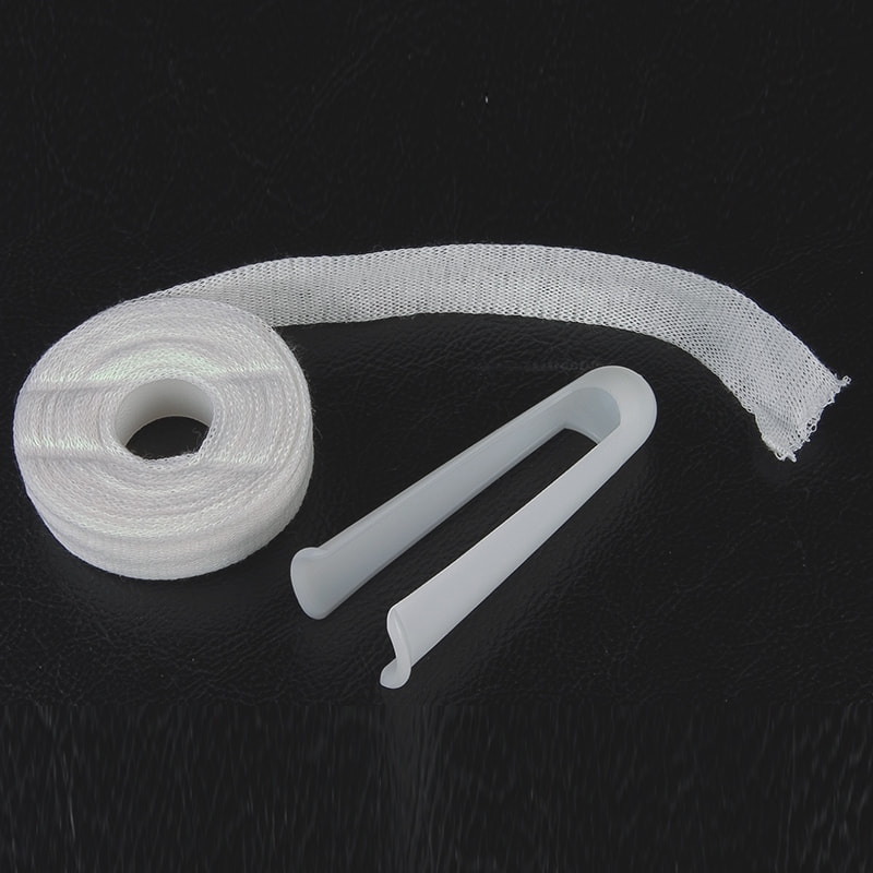 Bandage tubulaire pour les doigts, avec applicateur, filet élastique