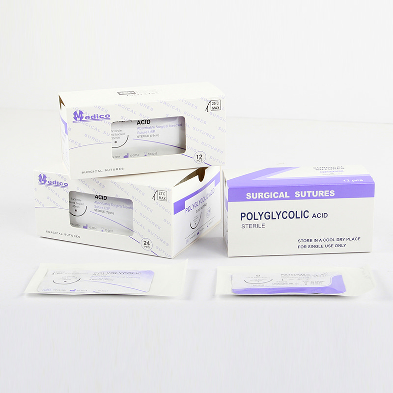 Sutures chirurgicales résorbables POLIGLECAPRONE 25(MO)