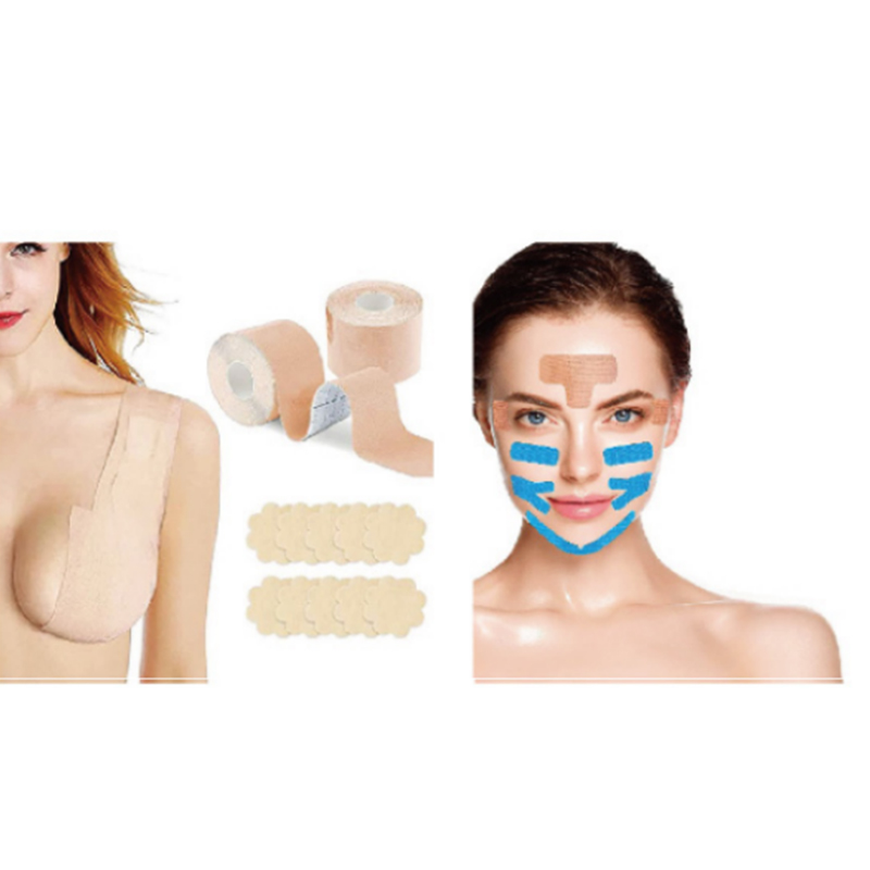 Autocollant de beauté/Plâtre visage mince