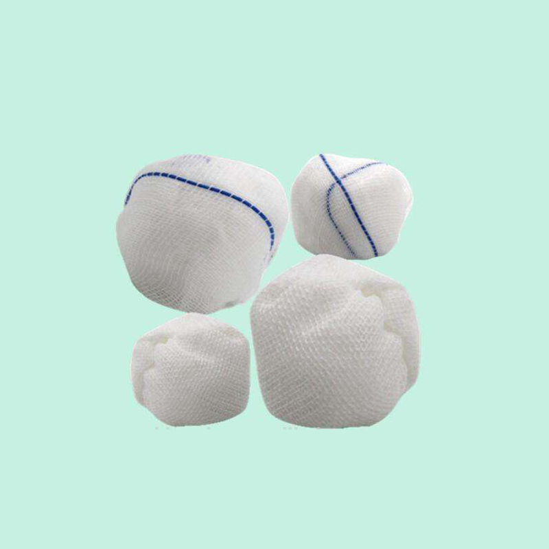 Boule de gaze de coton absorbante