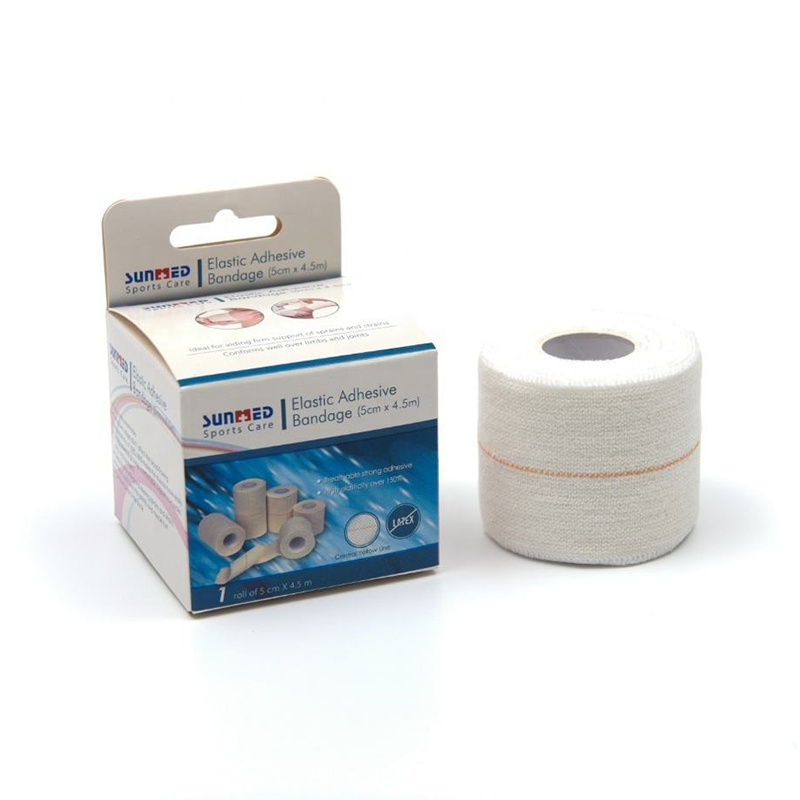  EAB bandage adhésif élastique de cotton sportifs élastomère