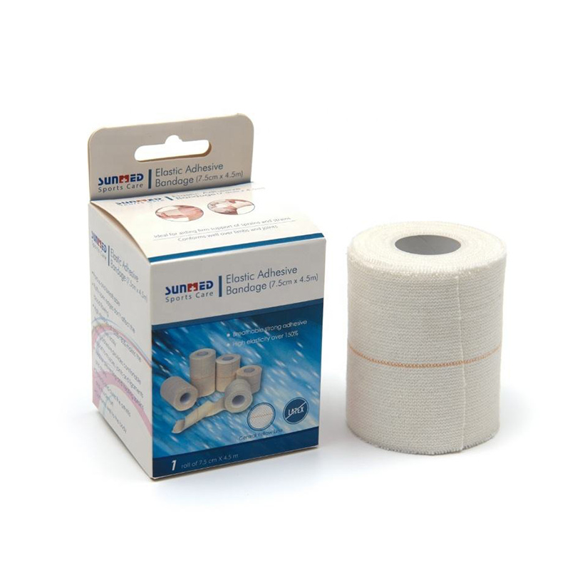  EAB bandage adhésif élastique de cotton sportifs élastomère