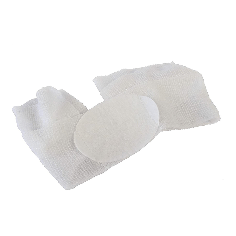 Pansement oculaire de premiers secours n ° 16 avec bandage