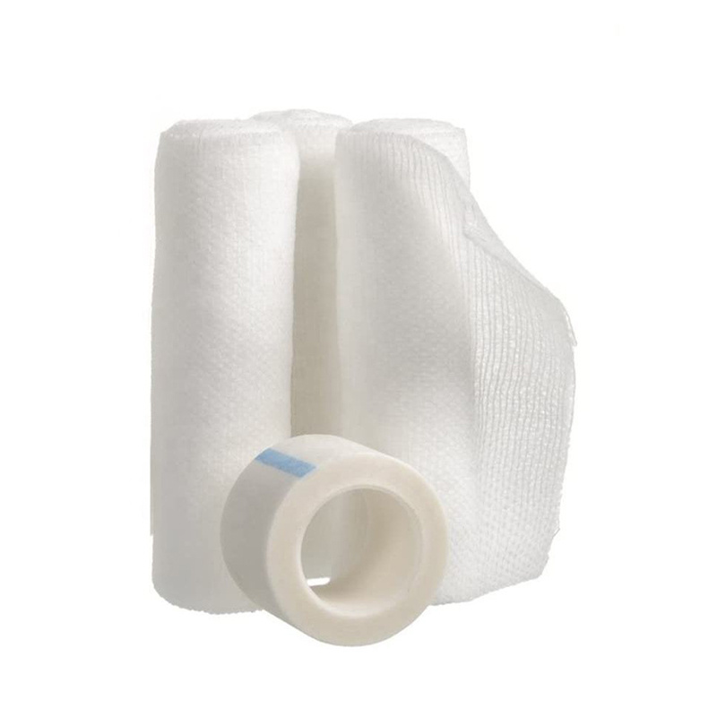 Bandage élastique PBT étiré et respirant de qualité supérieure avec ruban adhésif